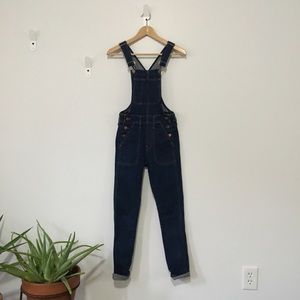 Madewell Skinny Overalls in Judd Wash